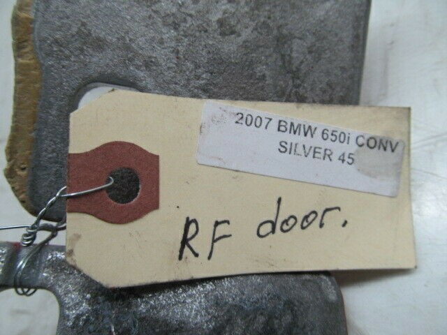 2006-2010 BMW 650i E64 E63 OEM RIGHT FRONT PASSENGER DOOR HINGE SET OF 2