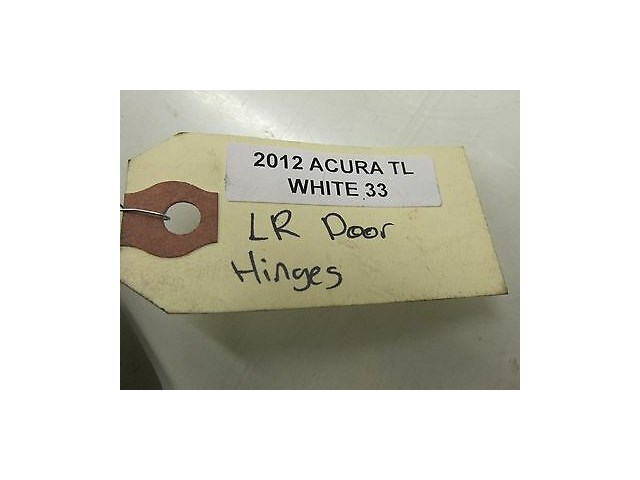 2012-2014 ACURA TL UA8 OEM LEFT REAR DRIVER SIDE DOOR HINGE SET
