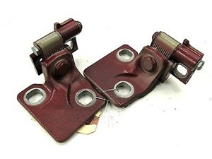 2006-2010 BMW M6 E63 OEM RIGHT FRONT PASSENGER'S SIDE DOOR HINGES TOP BOTTOM SET
