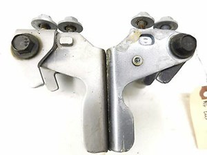 2004-2007 JAGUAR XJ8 X350 OEM RIGHT FRONT DOOR HINGE HINGES SET (2)