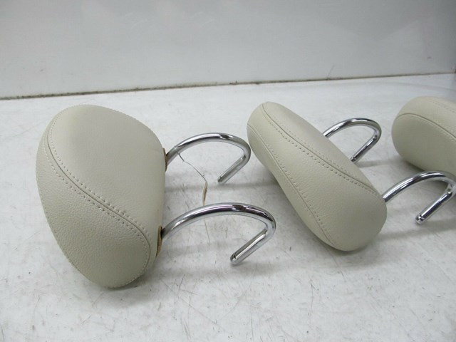 2003-2006 MERCEDES E500 W211 OEM REAR PASSENGER HEADREST HEAD REST SET (3)