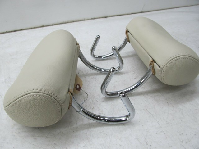 2003-2006 MERCEDES E500 W211 OEM REAR PASSENGER HEADREST HEAD REST SET (3)