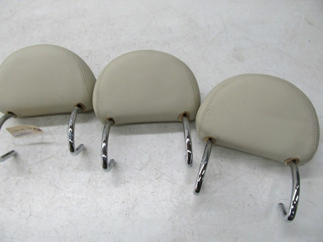 2003-2006 MERCEDES E500 W211 OEM REAR PASSENGER HEADREST HEAD REST SET (3)