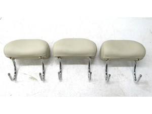 2003-2006 MERCEDES E500 W211 OEM REAR PASSENGER HEADREST HEAD REST SET (3)
