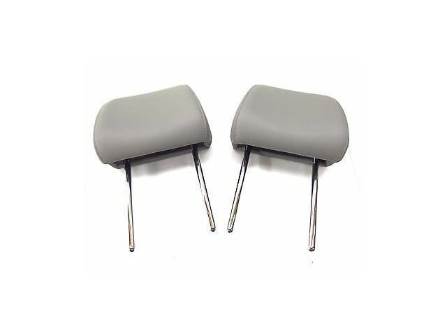 2009 AUDI A4 CABRIOLET 2.0T OEM REAR HEAD REST HEADREST SET OF TWO (2) LEATHER