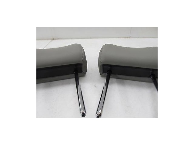 2009 AUDI A4 CABRIOLET 2.0T OEM REAR HEAD REST HEADREST SET OF TWO (2) LEATHER