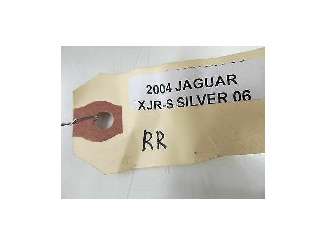 2004-2007 JAGUAR XJR XJ8 X350 OEM REAR LEATHER BACK SEAT HEAD REST SET OF TWO