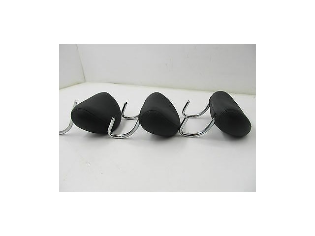 2003-2005 MERCEDES BENZ E320 W211 OEM REAR BACK SEAT HEADREST HEAD REST SET OF 3