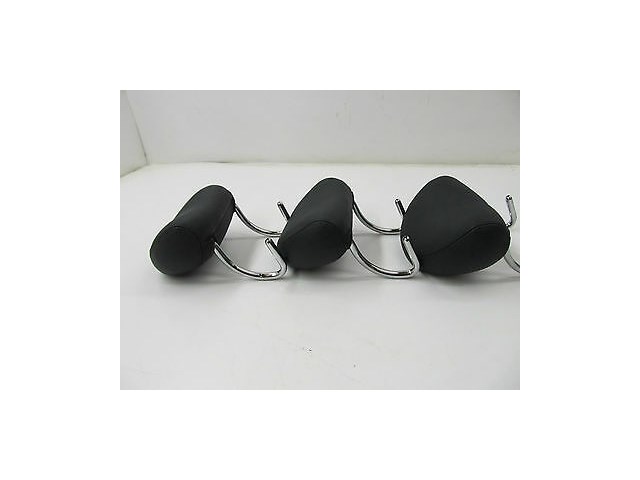 2003-2005 MERCEDES BENZ E320 W211 OEM REAR BACK SEAT HEADREST HEAD REST SET OF 3