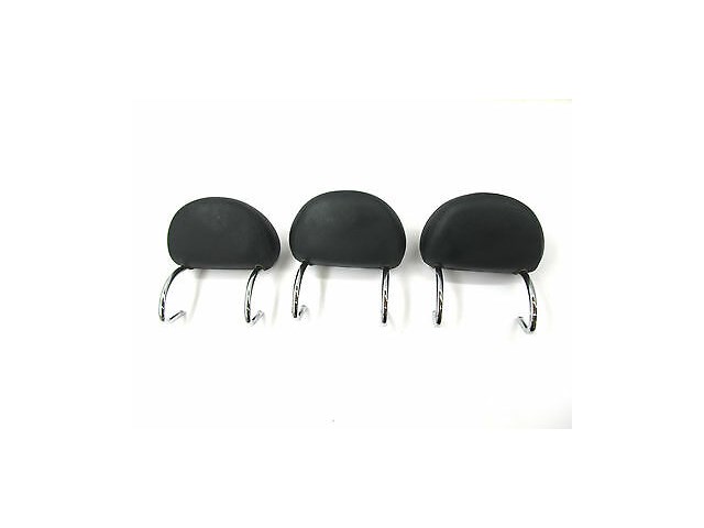 2003-2005 MERCEDES BENZ E320 W211 OEM REAR BACK SEAT HEADREST HEAD REST SET OF 3