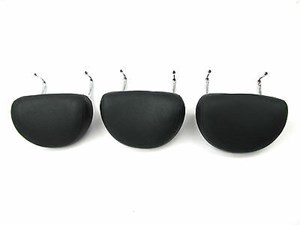 2003-2005 MERCEDES BENZ E320 W211 OEM REAR BACK SEAT HEADREST HEAD REST SET OF 3