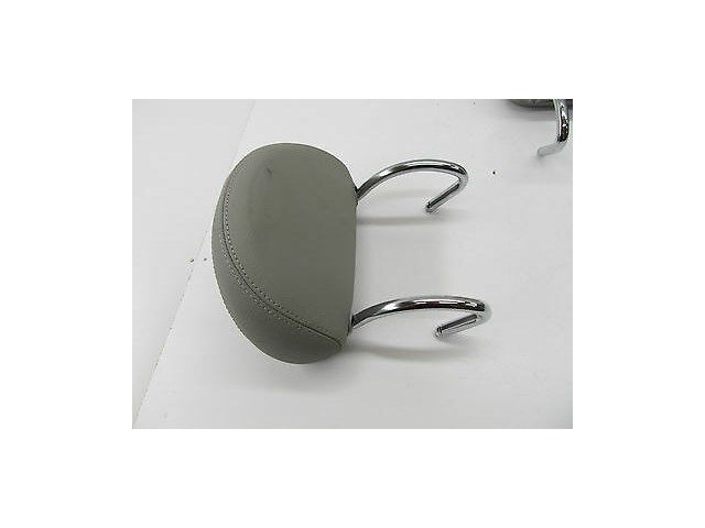 2003-2006 MERCEDES BENZ E500 W211 OEM BACK REAR SEAT HEAD REST GRAY LEATHER SET
