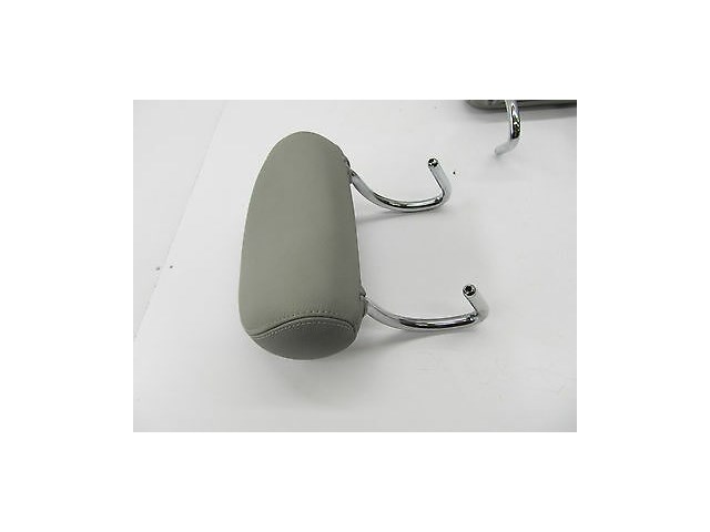 2003-2006 MERCEDES BENZ E500 W211 OEM BACK REAR SEAT HEAD REST GRAY LEATHER SET