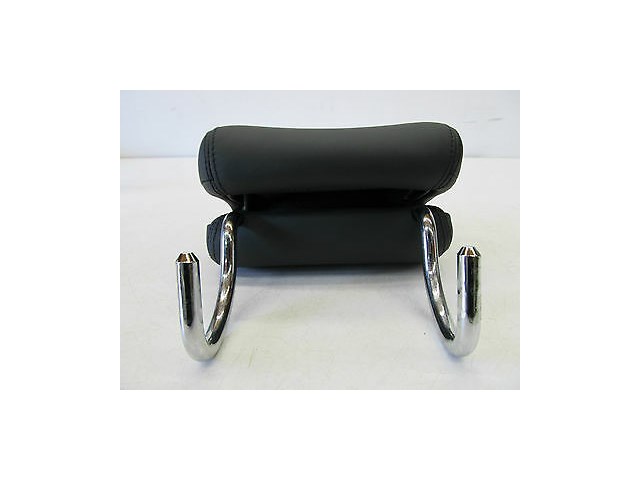 2003-2006 MERCEDES BENZ S500 W220 OEM REAR HEADREST HEAD REST 2 BLACK LEATHER