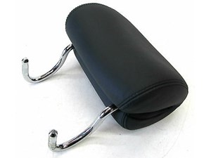 2003-2006 MERCEDES BENZ S500 W220 OEM REAR HEADREST HEAD REST 2 BLACK LEATHER