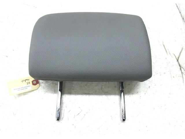  2009-2013 BMW 328i E93 LCI OEM RIGHT REAR PASSENGER SIDE GRAY HEAD REST 