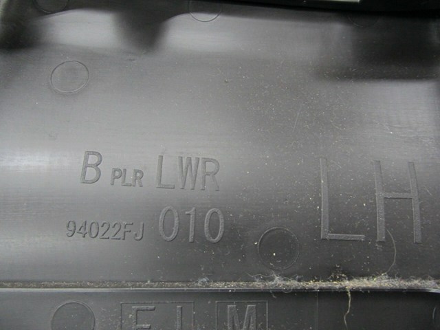 2010-2014 SUBARU IMPREZA WAGON OEM LEFT DRIVER SIDE LOWER B PILLAR TRIM 