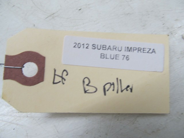 2012-2014 SUBARU IMPREZA OEM LEFT FRONT B PILLAR TRIM COVER 