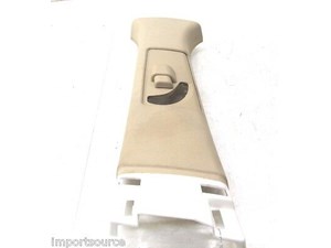 2007-2009 ACURA MDX OEM LEFT FRONT B PILLAR TRIM BEIGE SEAT BELT ADJUST ASSEMBLY