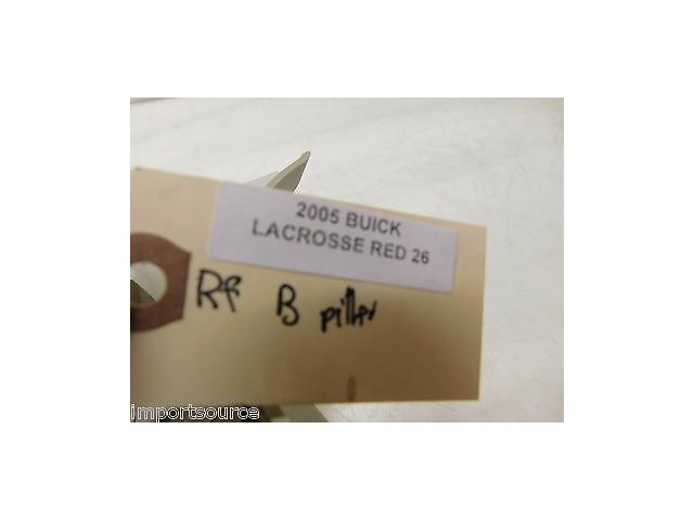 2005-2009 BUICK LACROSSE OEM RIGHT PASSENGER SIDE B PILLAR TRIM COVER PANEL