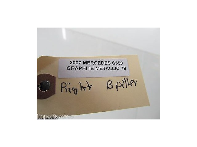 2007-2009 MERCEDES S550 W221 OEM RIGHT B PILLAR SEAT BELT ADJUSTMENT TRACK 