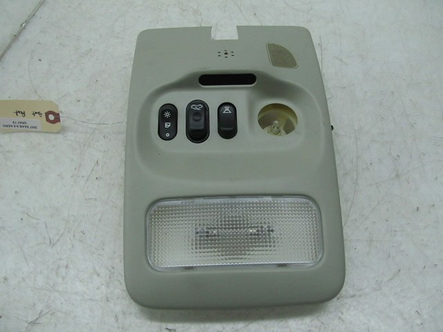 2005-2009 SAAB 9-5 OEM FRONT CENTER OVERHEAD ROOF DOME LIGHT SWITCH BUTTONS 
