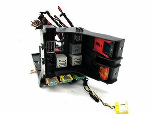 2004-2006 AUDI A8 L QUATTRO D3 OEM LEFT FRONT RELAY JUNCTION FUSE BOX W/ BRACKET