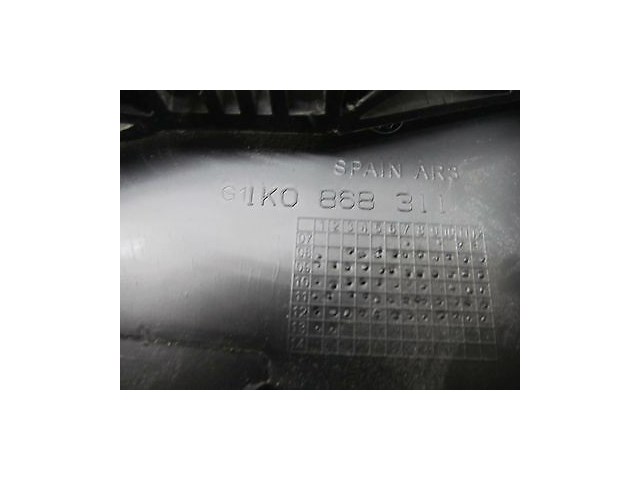 2008-2013 VOLKSWAGEN GTI MK6 OEM RIGHT REAR B PILLAR 1K0868311