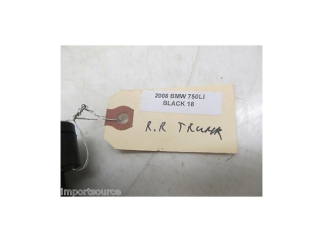 2006-2008 BMW 750LI E66 E65 OEM RIGHT REAR TRUNK FUSE BOX JUNCTION ASSEMBLY 