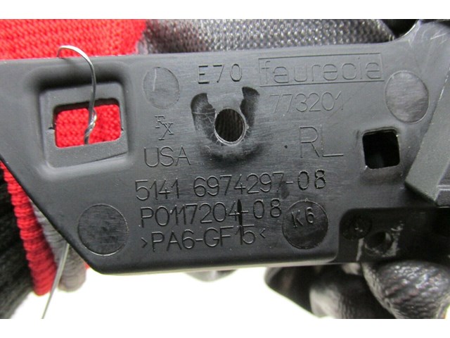  2007-2010 BMW X5 E70 OEM LEFT REAR DOOR INTERIOR DOOR HANDLE 