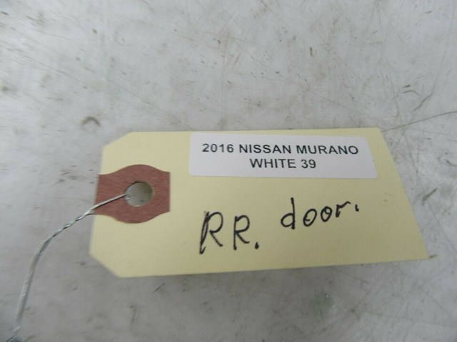 32015-2019 NISSAN MURANO OEM RIGHT REAR PASSENGER SIDE INTERIOR DOOR HANDLE 