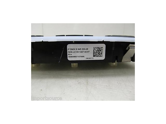 2007-2010 BMW 328I E92 COUPE OEM REAR DOME LIGHT ASSEMBLY GRAY 694520008