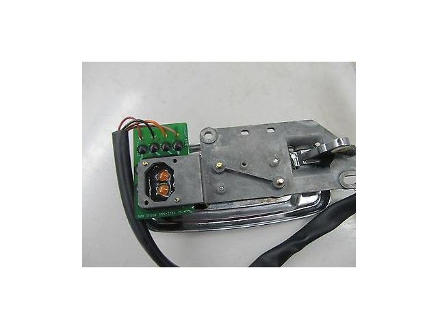 1998-2004 BENTLEY ARNAGE OEM RIGHT FRONT CHROME INTERIOR DOOR HANDLE W/ SWITCH