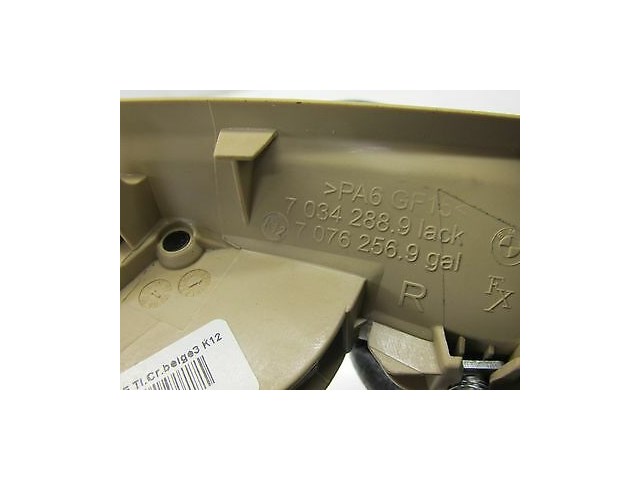 2006-2007 BMW 530I E60 OEM RIGHT REAR BACK INTERIOR DOOR HANDLE CHROME 7034288