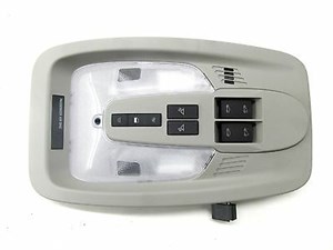 2010-2013 CHEVY EQUINOX LT OEM TOP OVERHEAD DOME LIGHT W/ SUNROOF SWITCHES