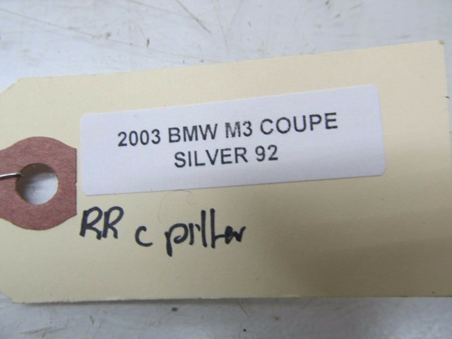 2002-2006 BMW M3 E46 COUPE OEM RIGHT REAR C PILLAR INTERIOR DOME LIGHT 8375586