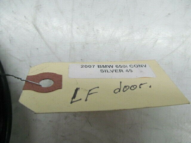 2006-2010 BMW 650i E64 E63 OEM LEFT DRIVER SIDE DOOR SPEAKER COVER GRILL 