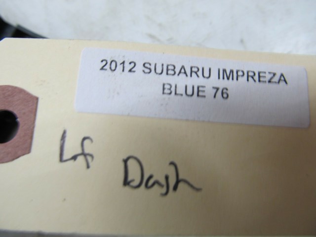 2010-2014 SUBARU IMPREZA OEM LEFT FRONT DASH SPEAKER COVER GRILLE TRIM