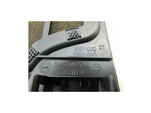 2008-2010 BMW 528i 535i E60 OEM CENTER DASH SPEAKER COVER GRILLE BLACK