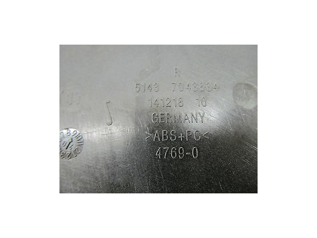 2003-2005 BMW Z4 E85 OEM RIGHT REAR PASSENGER SUBWOOFER SPEAKER COVER GRILLE