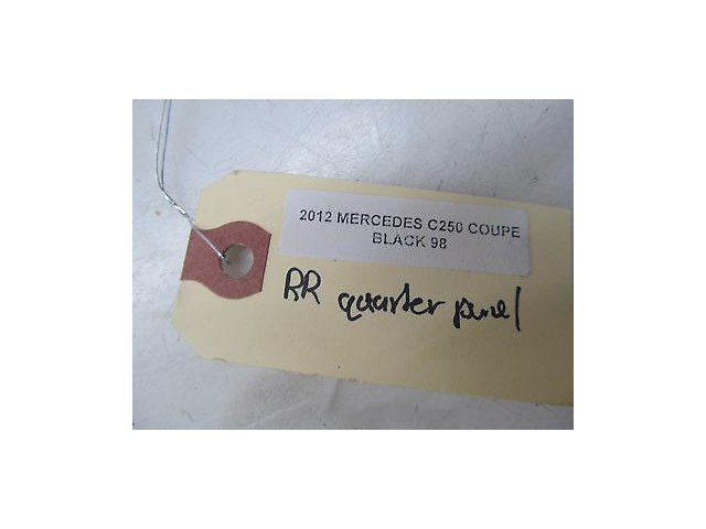 2012-2014 MERCEDES C250 W204 OEM RIGHT REAR QUARTER SPEAKER COVER A2078270440