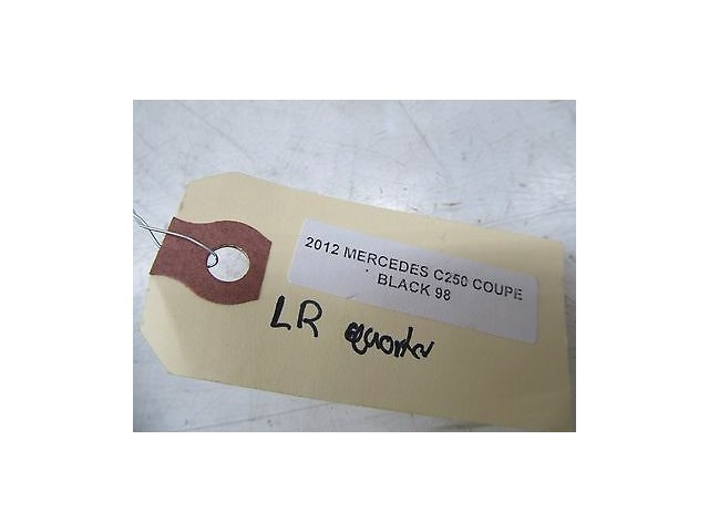 2012-2014 MERCEDES C250 W204 OEM LEFT REAR QUARTER SPEAKER COVER A2078270340