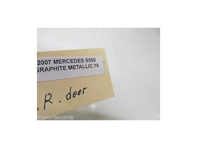 2007-2009 MERCEDES S550 W221 OEM LEFT REAR DOOR SPEAKER COVER 