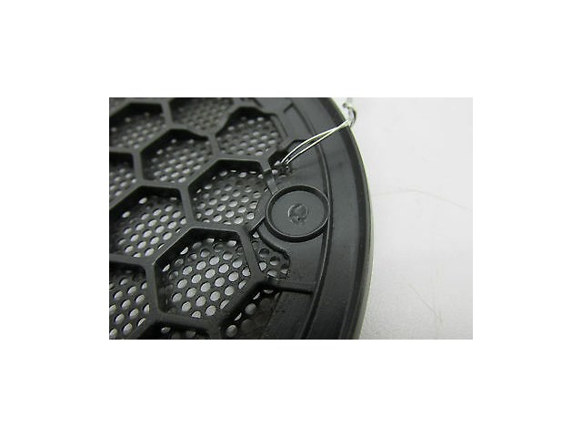 2004-2006 MERCEDES BENZ SL600 R230 OEM LEFT FRONT SMALL SPEAKER COVER BLACK