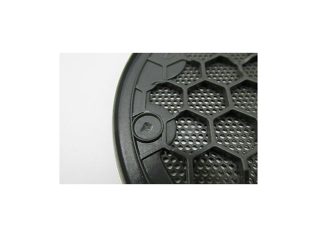 2004-2006 MERCEDES BENZ SL600 R230 OEM LEFT FRONT SMALL SPEAKER COVER BLACK