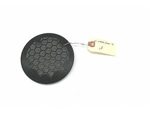 2004-2006 MERCEDES BENZ SL600 R230 OEM LEFT FRONT SMALL SPEAKER COVER BLACK