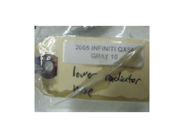 2004-2007 INFINITI QX56 OEM FRONT LOWER RADIATOR HOSE LINE 