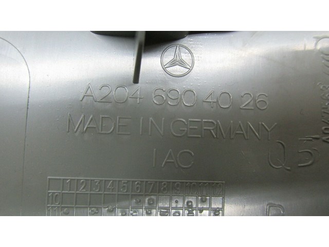 2012-2015 MERCEDES C250 COUPE W204 OEM RIGHT PASSENGER SIDE UPPER B PILLAR TRIM 