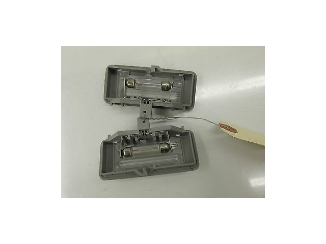  2008-2010 BMW 528xi 535i E60 OEM INTERIOR MIRROR SUN VISOR LIGHT LAMP SET PAIR