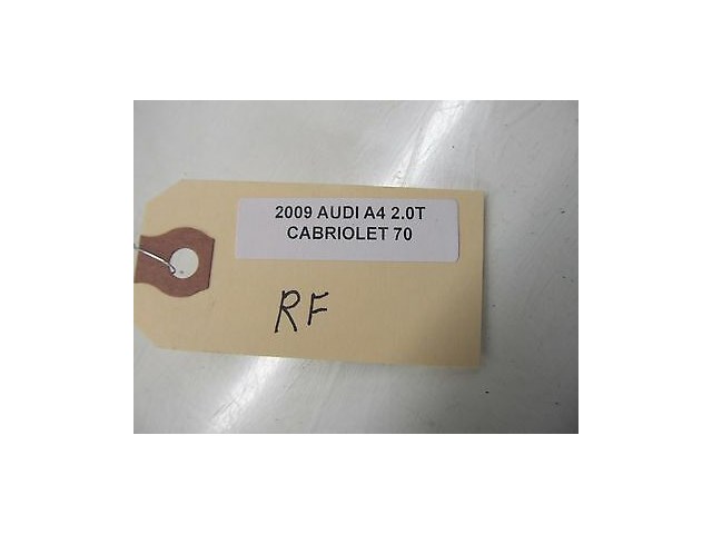 2009 AUDI A4 CABRIOLET 2.0T OEM RIGHT FRONT PASSENGER SIDE SUN VISOR MIRROR